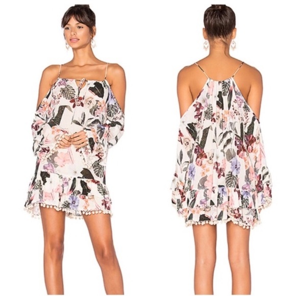 Lovers + Friends Dresses & Skirts - NWT lovers + friends tropical oasis floral dress.